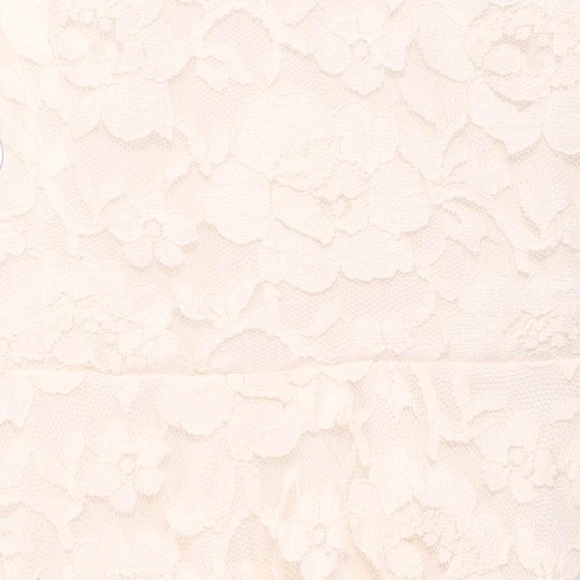 👗 Zink London Women's Off-White Skater Dress Size Large 👗​​​ - Picture 6 of 12